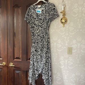 Black and white polka dot dress, medium